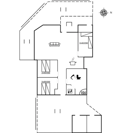 Ove - 500m From The Sea By Interhome * Hals